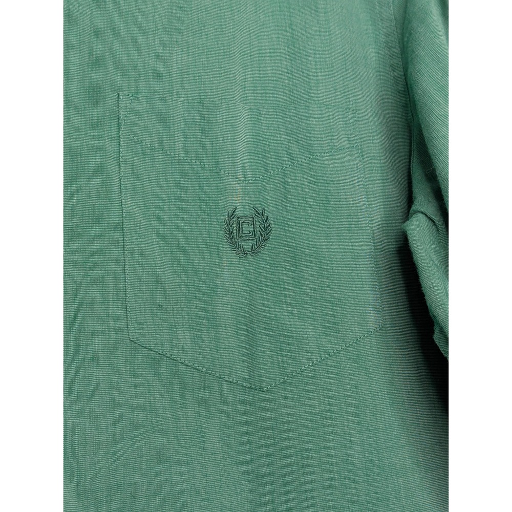 Chaps Mens Long Sleeve Button Down Shirt Canoe Green Easy Care M 750503702003 - Picture 6 of 9